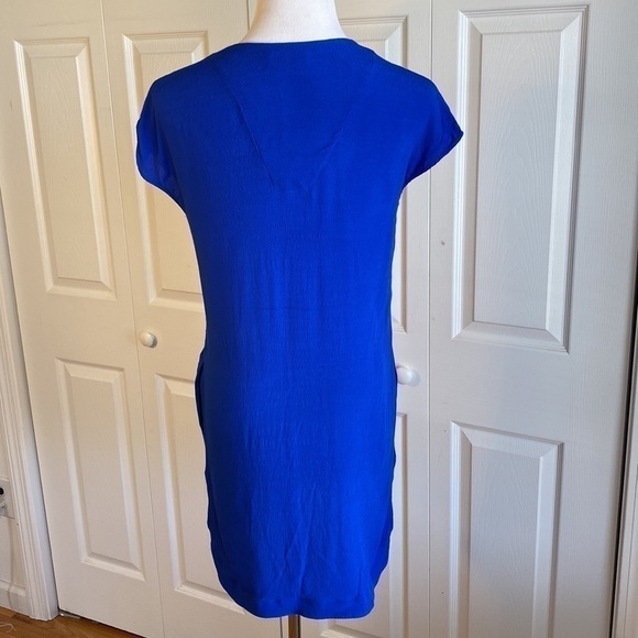 Madewell Royal Blue Du Jour Tunic Dress Size XS - Picture 7 of 13